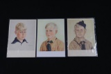 Lot of (3) Nazi Hitler Youth Postcards