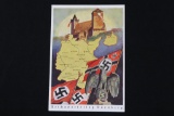Nazi Nurnburg Propaganda Postcard