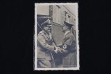 Hitler/Mussolini Propaganda Postcard