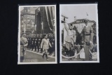 Hitler/Mussolini Lot of (2) Postcards