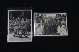 Hitler/Mussolini Lot of (2) Postcards