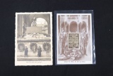 Group of (2) Nazi Feldherrhalle Postcards