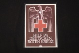 Nazi DRK/Red Cross Postcard/AMAZING!