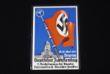 Nazi Metting Leipzig May 1936 Postcard