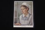 Nazi DRK/Red Cross Postcard