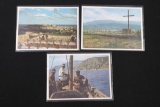 Group of (3) Nazi Color Army Postcards