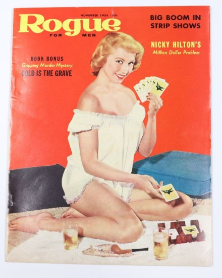 Rogue/November 1958 Mens Magazine