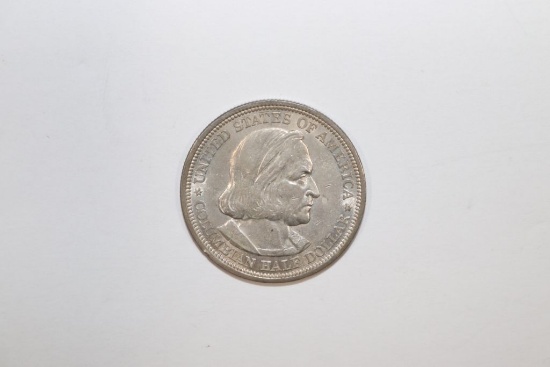 1893 Columbian silver commemorative half dollar