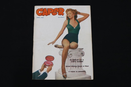 Caper/April 1957 Mens Magazine