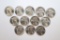 Lot (12) Jefferson nickel error coins.