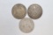 Lot (3) Nazi silver 5 Mark coins