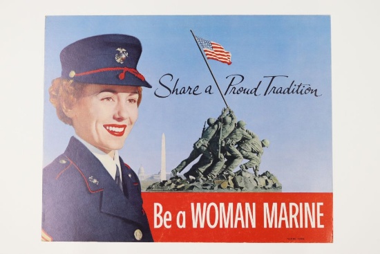 Korean War era USMC Recruiting Poster