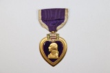 Named WWII KIA Purple Heart medal to soldier in 76th Field Artillery Battalion.