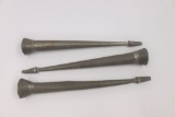 (3) Early 1900's Kazoo Horns