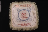 WWII Seabees Camp Parks, CA souvenir pillow cover