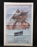 1980 Star Wars “Empire Strikes Back” Style B one sheet movie poster.