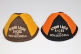 (2) 1920’s/30’s “Bonnie Laddie” Shoes advertising kids’ beanies.