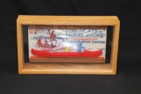 1964 MPC Daniel Boone TV show Indian War canoe toy