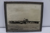 Vintage B & W Photo of the USS Yorktown