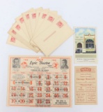 Lot of Vintage Postcards & Advertising Ephemera