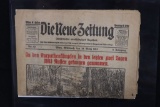WWI 1915 German newspaper (24 March)