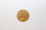 1909 U.S. $2.50 gold coin