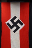 Large WWII Nazi flag/banner (measures 190  x 43)