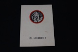 Rare! 1941 Chech Liberators WWII Booklet