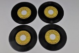 (4) Johnny Cash SUN Records 45's