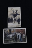 Lot of (2) Antique Whipping Post Postcards