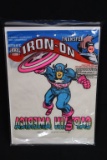 1971 Captain America Iron-On in Package
