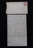 Civil War 3rd Wisconsin Vol. Inf. letter and envelope.