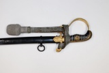 WWII Nazi officer’s dress sword with knot/portapee.