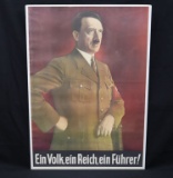 Hitler Nazi propaganda poster