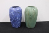 Pair of Vintage Art Pottery Vases