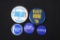 Group of (5) Assorted Political Pin-Backs