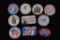Lot of (10) 1976 Bicentennial Pin-Backs