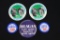 Group of (5) Assorted Political Pin-Backs