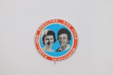 Carter/Mondale Wives Election Pin-Back