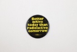 1970's Anti-Nuk Protest Pin-Back