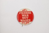 1971 Anti-Vietnam Protest Pin-Back