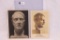 (2) Nazi Adolf Hitler Bust Postcards