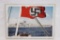 Nazi Kriegsmarine Flag Color Postcard