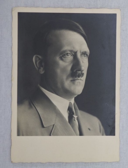 Nazi Adolf Hitler Portrait Postcard