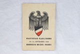 1963 Deutsches Reich Party Postcard
