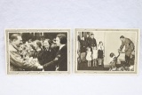 (2) Adolf Hitler w/Children Postcards