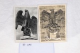 (2) Nazi Monument Postcards