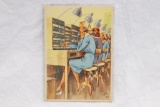 Nazi Color Womens Occupational Postcard