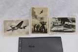 (3) Nazi Luftwaffe Postcards