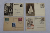 (4) Nazi Postal Items